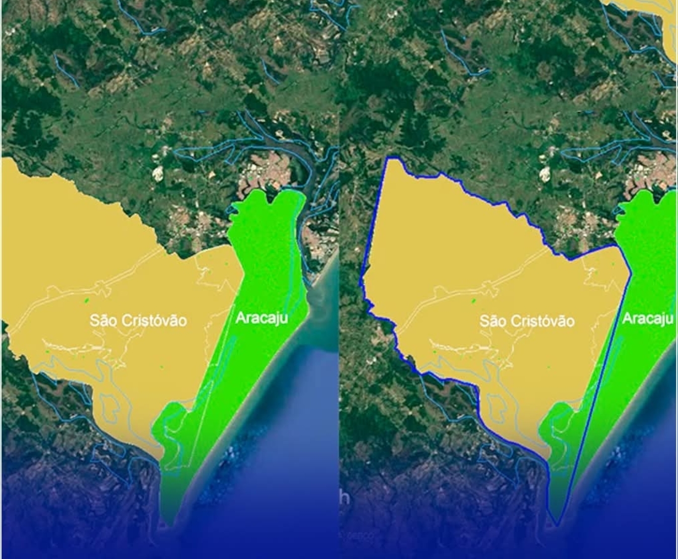 Justiça Federal nega ação de Aracaju em novo julgamento sobre divisão territorial com São Cristóvão
